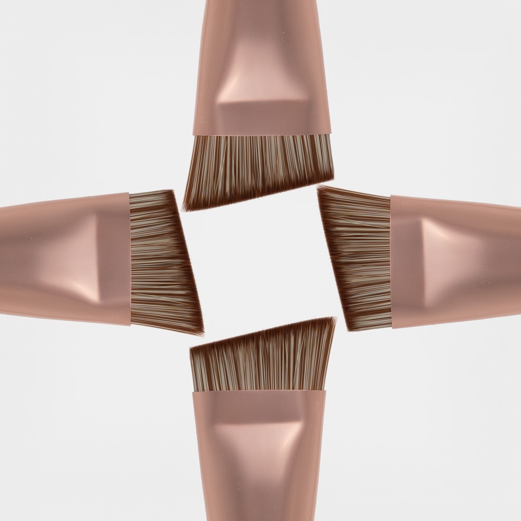 ANGLED FOUNDATION / NOSE CONTOUR BRUSH