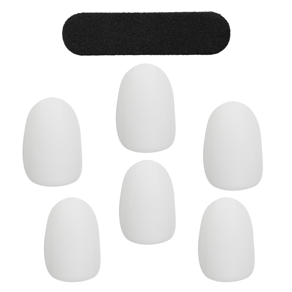 WHITE LUXURY NAILS