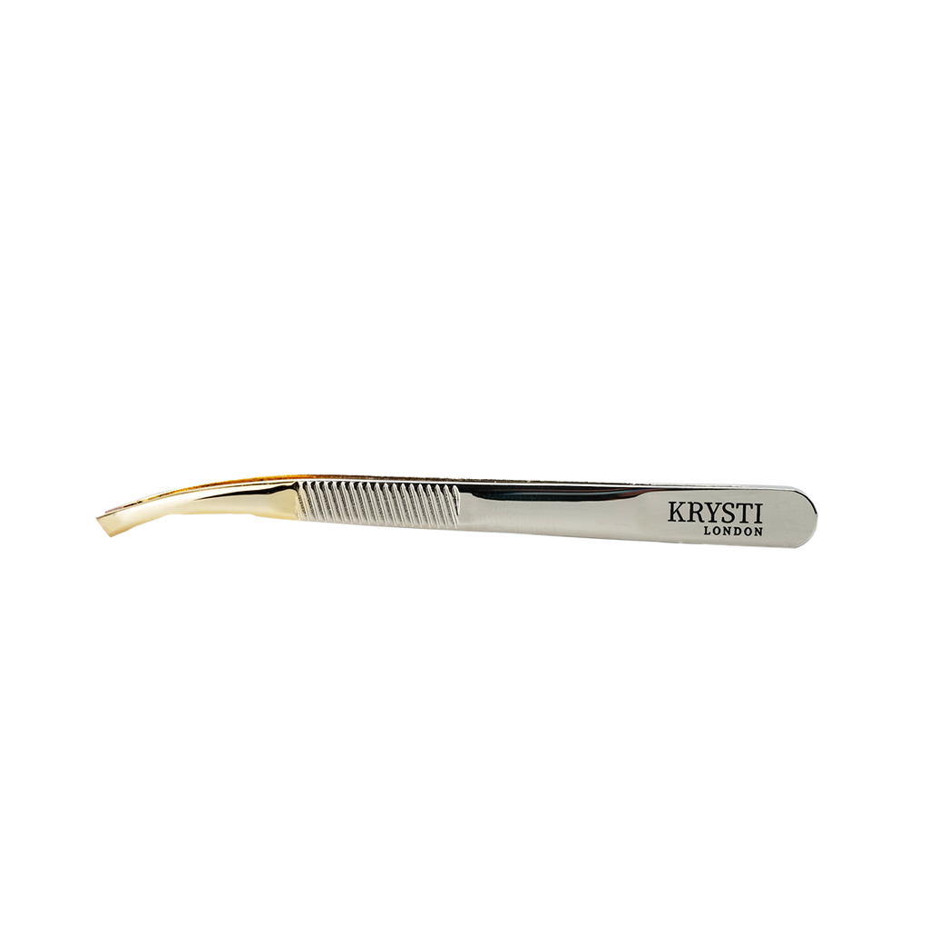 PROFESSIONAL CURVED SLANT TWEEZER